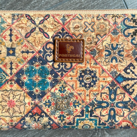 Portuguese cork wallet multicolour - Picture 3 of 6